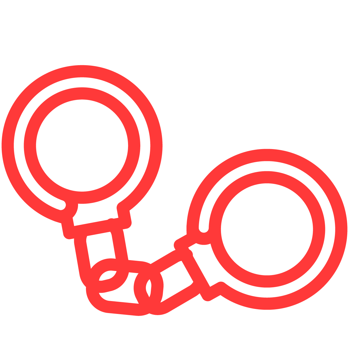 Icon of handcuffs.