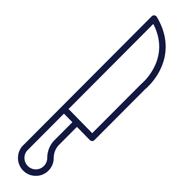 Icon of a knife.