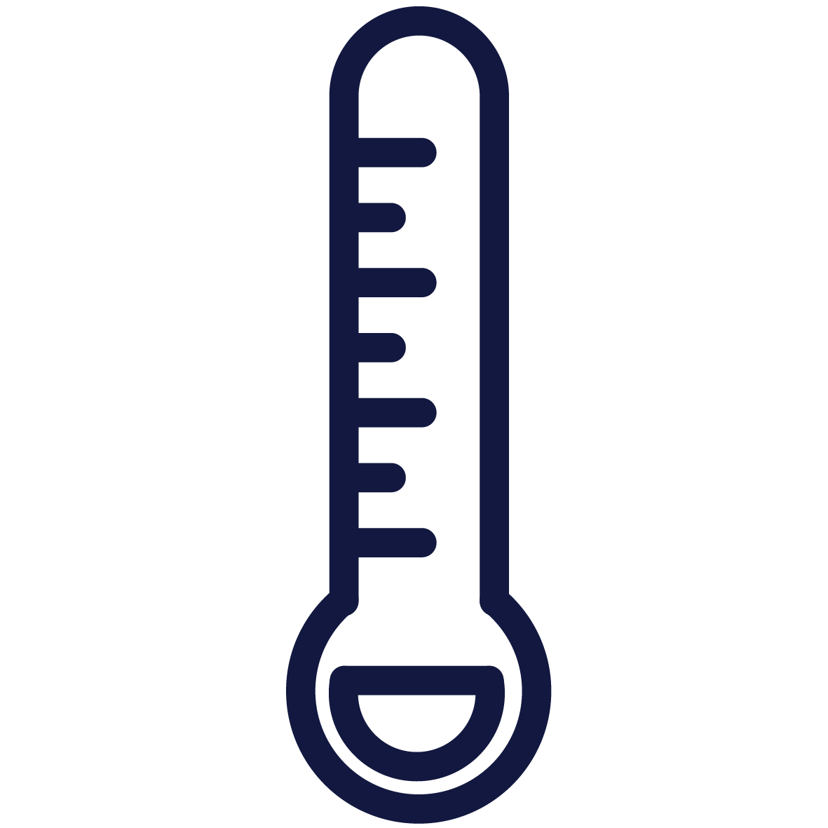 Icon of a thermometer.